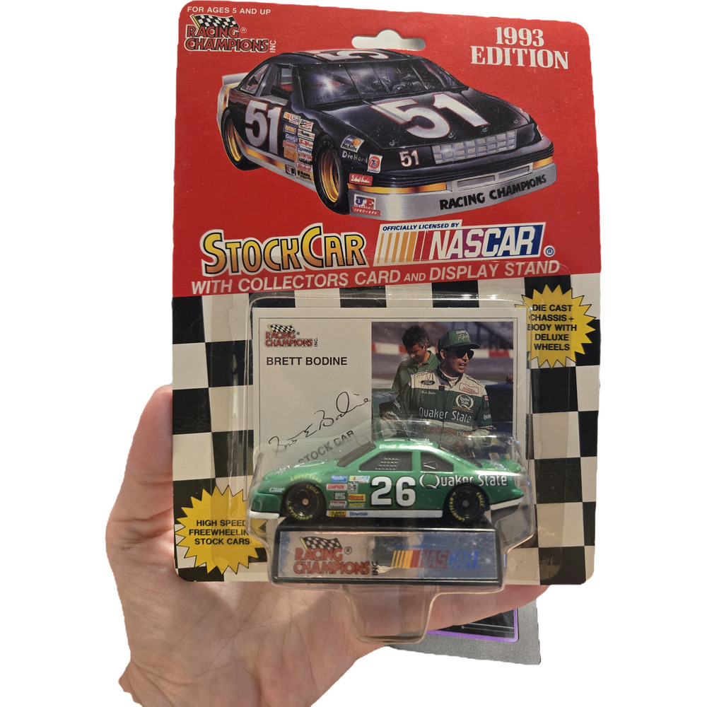 1993 Racing Champions Brett Bodine #26 Quaker State Ford Thunderbird
